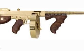 Auto Ordnance 1927A-1 Thompson Deluxe Titanium Gold