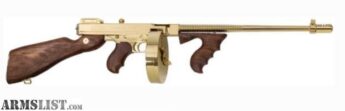 Auto Ordnance 1927A-1 Thompson Deluxe Titanium Gold
