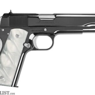 Colt Government 1911 .45 ACP Black Chrome