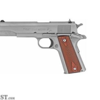 Colt Government 1911 .38 Super Stainless Steel