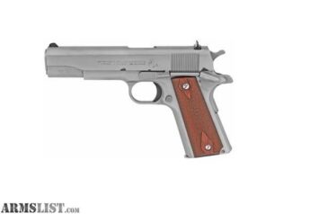 Colt Government 1911 .38 Super Stainless Steel